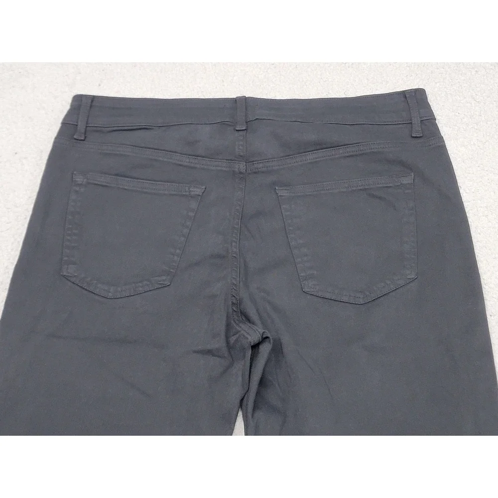 Express Jeans Mens 31x30 (Fits 34x29) Black Straight Stretch Temperature Control